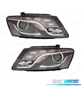 FAROS XENON AUDI Q5 08-12 LED FONDO NEGRO