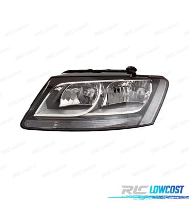 FARO IZQ PARA AUDI Q5 08-12 FONDO NEGRO