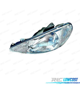 FARO IZQ PARA PEUGEOT 206 98-09 H4