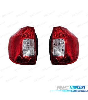 PILOTOS PARA DACIA LOGAN II MCV 13-18 BLANCO ROJO