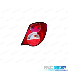 PILOTO DCH PARA DAEWOO CHEVROLET AVEO SEDÁN 11- BLANCO ROJO