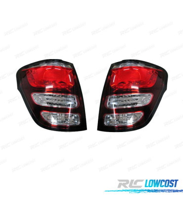 PILOTOS PARA CITROEN C3 RESTYLING 13-16 BLANCO ROJO