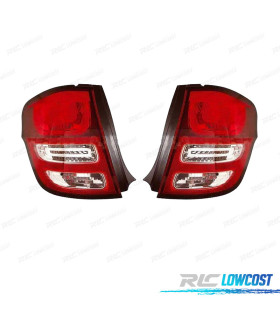 PILOTOS PARA CITROEN C3 10-13 BLANCO ROJO