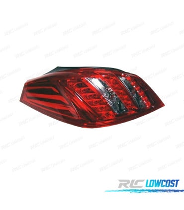 PILOTO IZQ PARA PEUGEOT 508 BERLINA 11-14 LED BLANCO ROJO