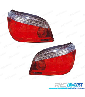 PILOTOS BMW E60 LCI 07-09 LED BLANCO ROJO