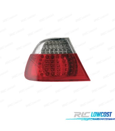 PILOTO IZQ PARA BMW E46 COUPÉ 03-06 LED BLANCO ROJO