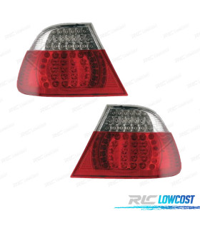 PILOTOS BMW E46 COUPE 03-06 LED BLANCO ROJO