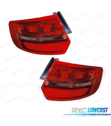 PILOTOS AUDI A3 SPORTBACK 5P 09-12 LED BLANCO ROJO