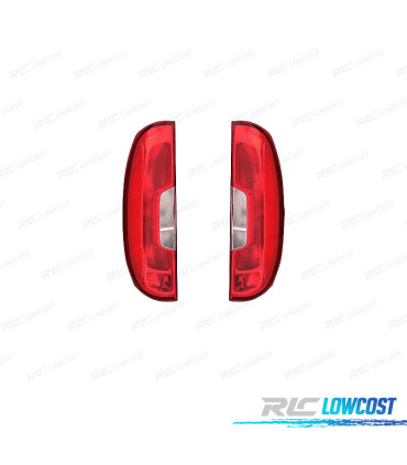PILOTOS FIAT DOBLO 1P 15-21 BLANCO ROJO