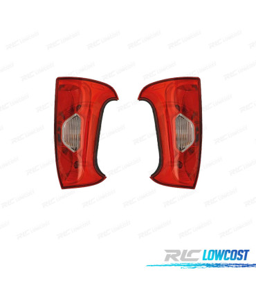 PILOTOS PARA FIAT PANDA 12- BLANCO ROJO