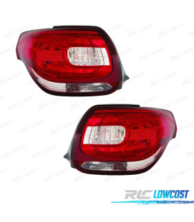 PILOTOS PARA CITROEN DS3 09-13 BLANCO ROJO