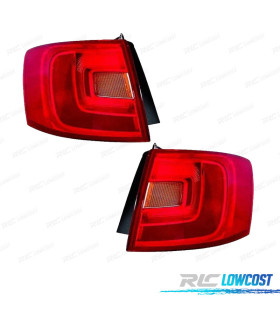 PILOTOS PARA VOLKSWAGEN VW JETTA IV 11-14 AMBAR ROJO