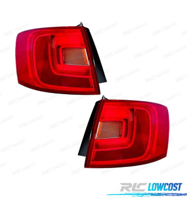 PILOTOS PARA VOLKSWAGEN VW JETTA IV 11-14 AMBAR ROJO