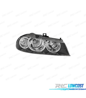 FARO DCH ALFA ROMEO 156 03-05 LOOK CROMADO NEGRO