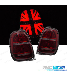 PILOTOS LED MINI COOPER F55 F56 F57 14-17 ROJO AHUMADO