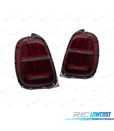 PILOTOS LED MINI COOPER F55 F56 F57 14-17 ROJO AHUMADO