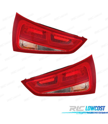 PILOTOS AUDI A1 SPORTBACK 10-14 LED BLANCO ROJO