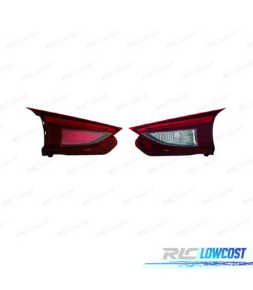 PILOTOS MAZDA 3 HATCHBACK 5P 13-18 LED  BLANCO ROJO