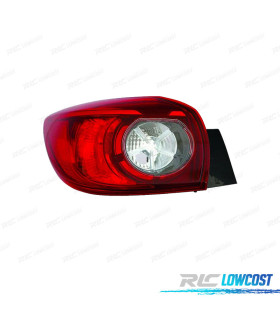 PILOTO IZQ PARA MAZDA 3 HATCHBACK 5P 13-17 BLANCO ROJO