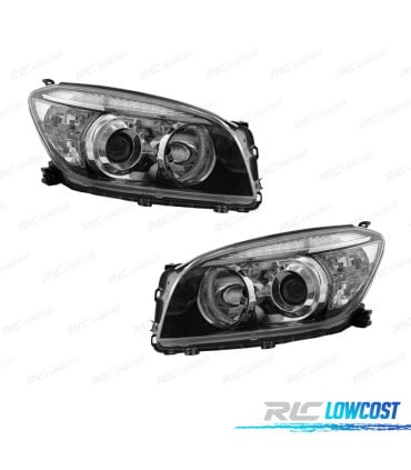 FAROS PARA TOYOTA RAV-4 06-08 NEGRO
