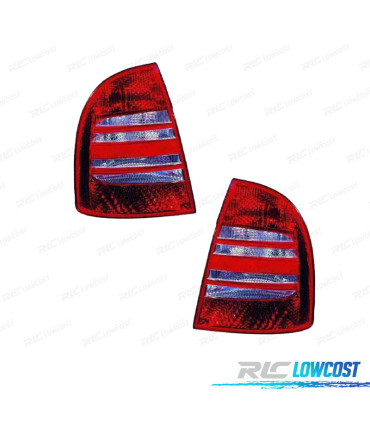 PILOTOS PARA SKODA SUPERB 02-08 ROJO
