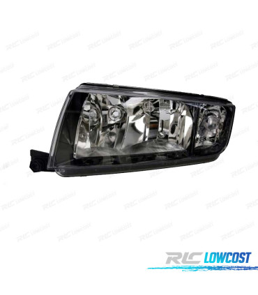 FARO IZQ PARA SKODA FABIA 4P 5P COMBI 00-07 GRIS OSCURO