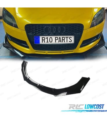 SPOILER LIP AUDI TT 8J 06-10 NEGRO BRILLO