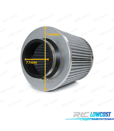 FILTRO ADMISIÓN DIRECTA ROJO UNIVERSAL