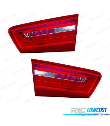 PILOTOS PARA AUDI A6 4P 11-13 LED BLANCO ROJO