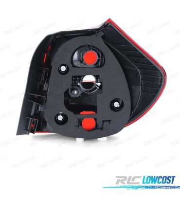 PILOTOS BMW E81 E87 LCI 07-11 LED ROJO AHUMADO