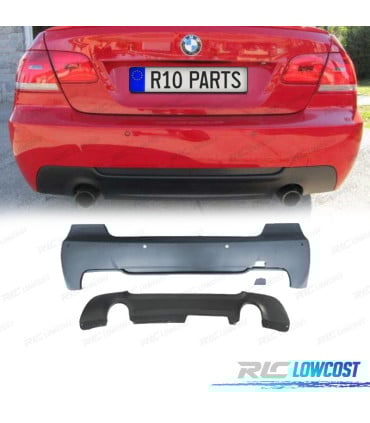 PARAGOLPES TRASERO BMW E92 E93 06-14 LOOK M PDC