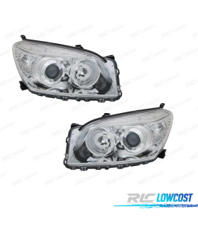FAROS PARA TOYOTA RAV-4 06-08 CROMO