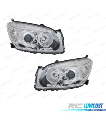 FAROS PARA TOYOTA RAV-4 06-08 CROMO