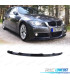 SPOILER LIP BMW E90 E91 08-12 LOOK M NEGRO BRILLO