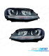 FAROS PARA VOLKSWAGEN VW GOLF VII GTI GTD 12-17