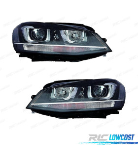 FAROS PARA VOLKSWAGEN VW GOLF VII GTI GTD 12-17
