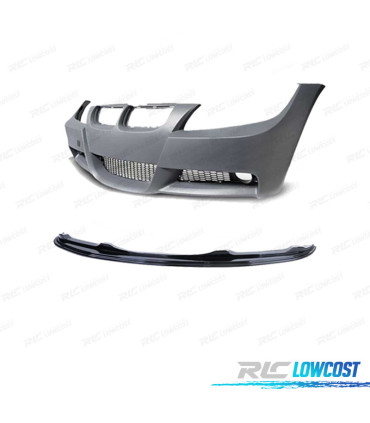 PARAGOLPES BMW E90 91 05-08 LOOK M + SPOILER DELANTERO M PERFORMANCE