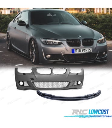 PARAGOLPES DELANTERO BMW E92 E93 PACK M + SPOILER LIP COUPE CABRIO 06-10