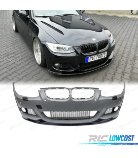 PARAGOLPES DELANTERO + LIP FRONTAL BMW E92 E93 10-14 COUPE CABRIO PDC SRA LOOK M PERFORMANCE