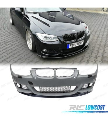 PARAGOLPES DELANTERO + LIP FRONTAL BMW E92 E93 10-14 COUPE CABRIO PDC SRA LOOK M PERFORMANCE