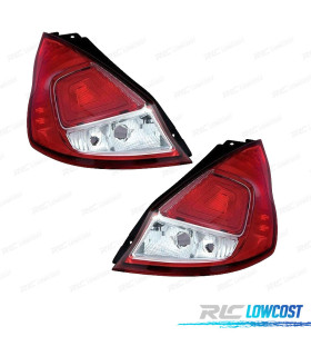 PILOTOS PARA FORD FIESTA 3 5P 13- BLANCO ROJO