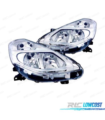 FAROS PARA RENAULT CLIO III COLLECTION 09-12 CROMO