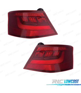 PILOTOS AUDI A3 3P 12-16 LED ROJO