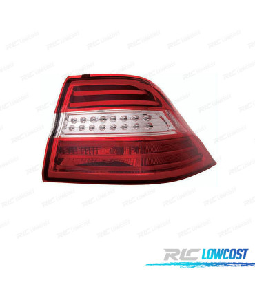 PILOTO DCH PARA MERCEDES ML W166 12-15 LED BLANCO+ROJO