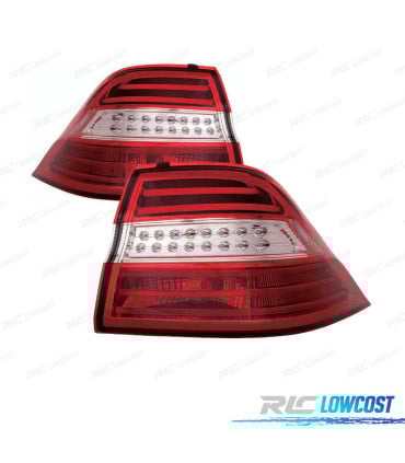 PILOTOS PARA MERCEDES ML W166 12-15 LED BLANCO+ROJO