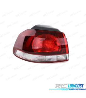 PILOTO IZQ EXTERIORES PARA VOLKSWAGEN VW GOLF VI 3 5P 08-10 LOOK GTI AHUMADO