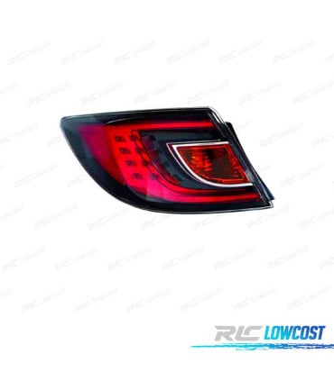 PILOTO IZQ PARA MAZDA 6 4P 5P 07-09 ROJO