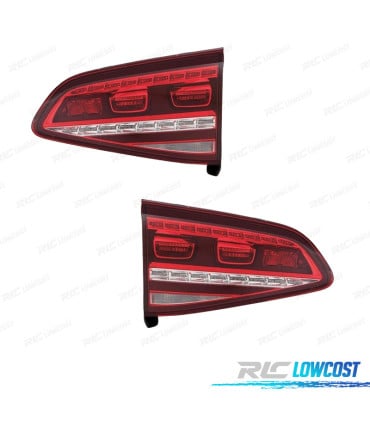PILOTOS PARA VOLKSWAGEN VW GOLF VII GTI GTD 12-17 LED BLANCO ROJO