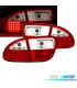 PILOTOS SEAT LEON 99-05 LED ROJO CROMO