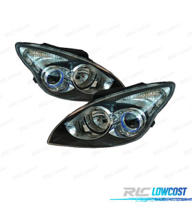 FAROS PARA HYUNDAI I30 07-12 FONDO NEGRO
